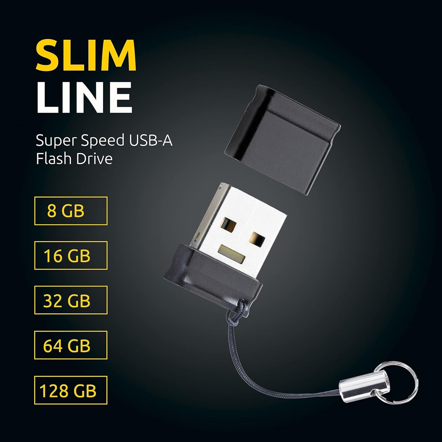 Intenso Slim Line USB - stick 16 GB USB 3.0 Zwart 3532470 - NLMAX