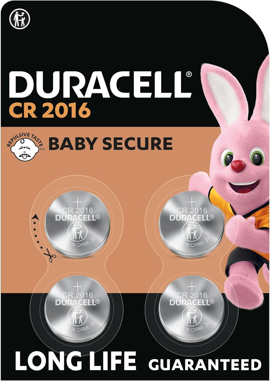 Duracell CR2032 Lithium - knoopcelbatterijen 3V (4 stuks) – Gaan tot 70% Langer Mee – Babyveilige Technologie – Aanbevolen voor Gebruik in Apple AirTag – Babyveilige Verpakking - NLMAX