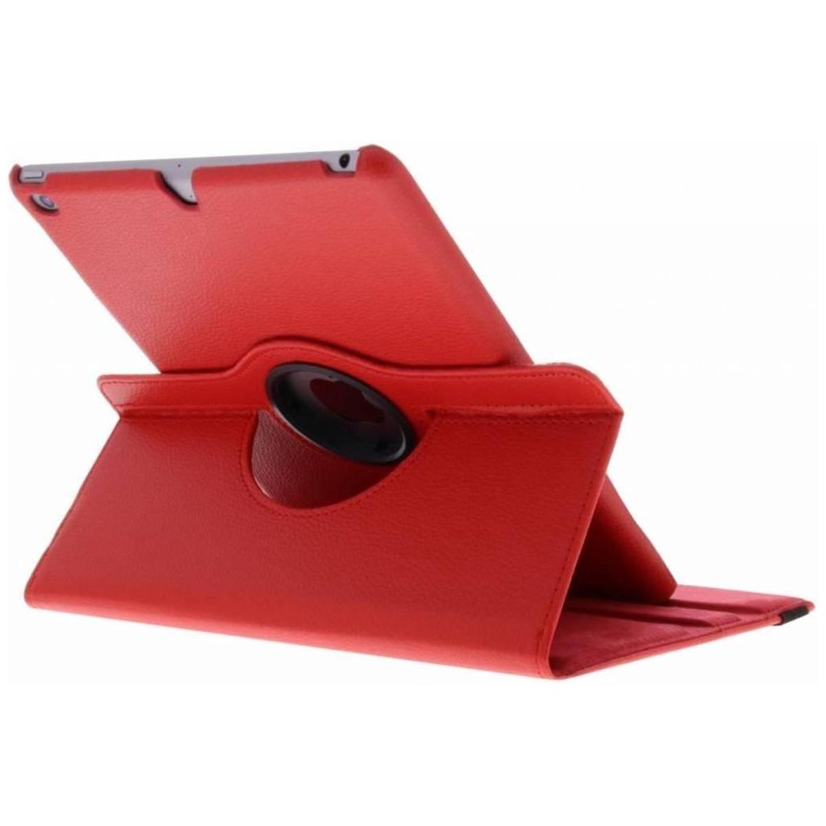 Apple iPad 10.2 (2019) Rood 360 graden draaibare hoesje - Book Case Tablethoes - NLMAX