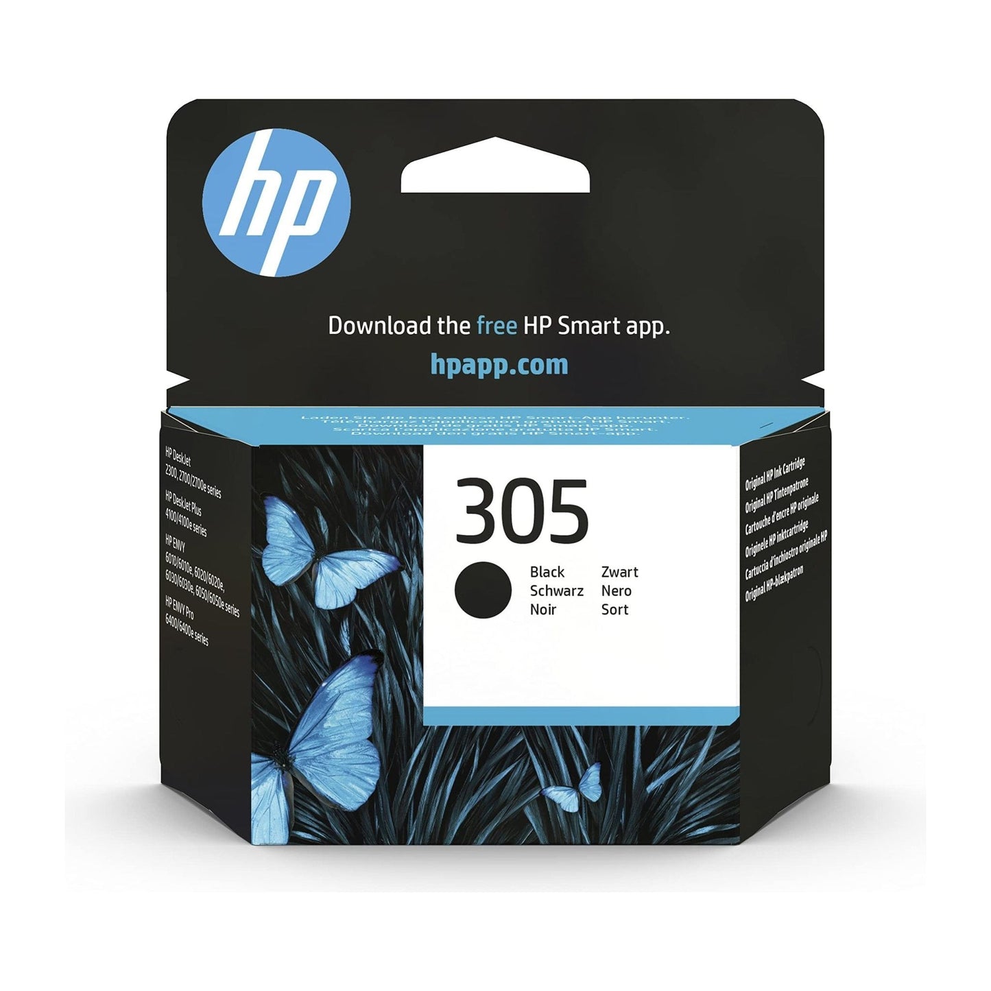 HP 305 Inktcartridge Zwart, Standaard Capaciteit (3YM61AE) origineel van HP - NLMAX