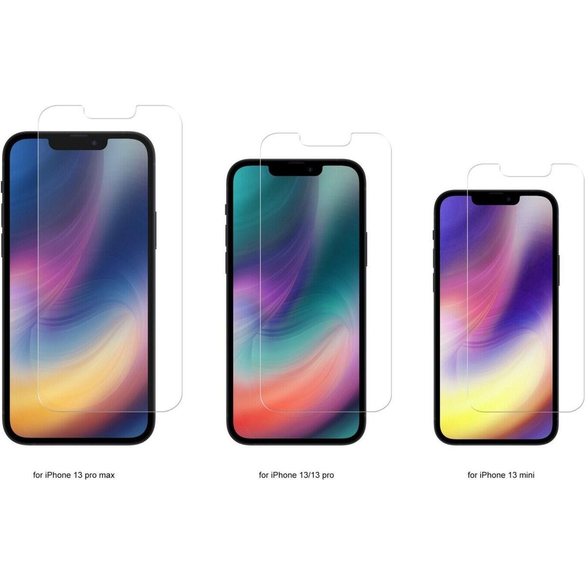 iPhone 13 PRO Screenprotector glas - extra strek en helder Beschermglas - 2 stuks - NLMAX