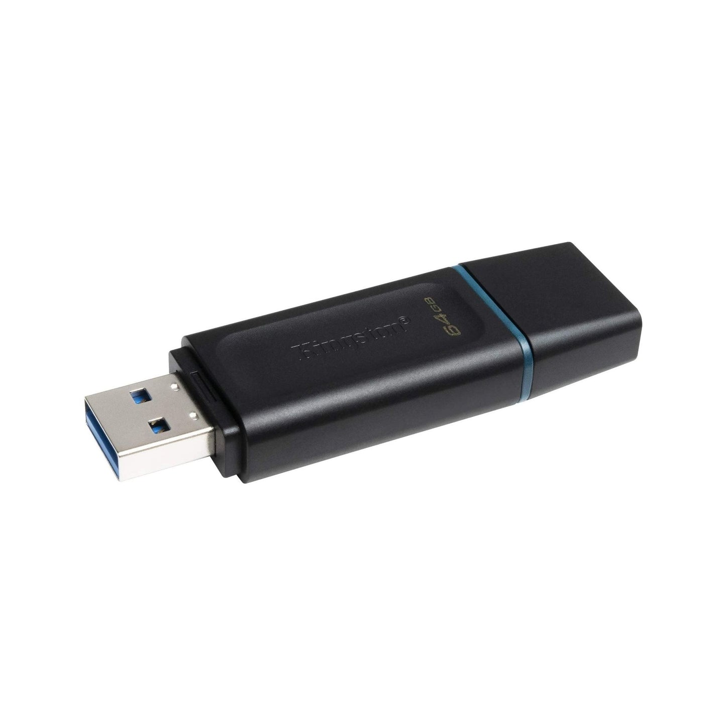 Kingston 64 GB DT EXODIA USB3.2 GEN 1 (ZWART + TEAL) 2 STUKS - NLMAX