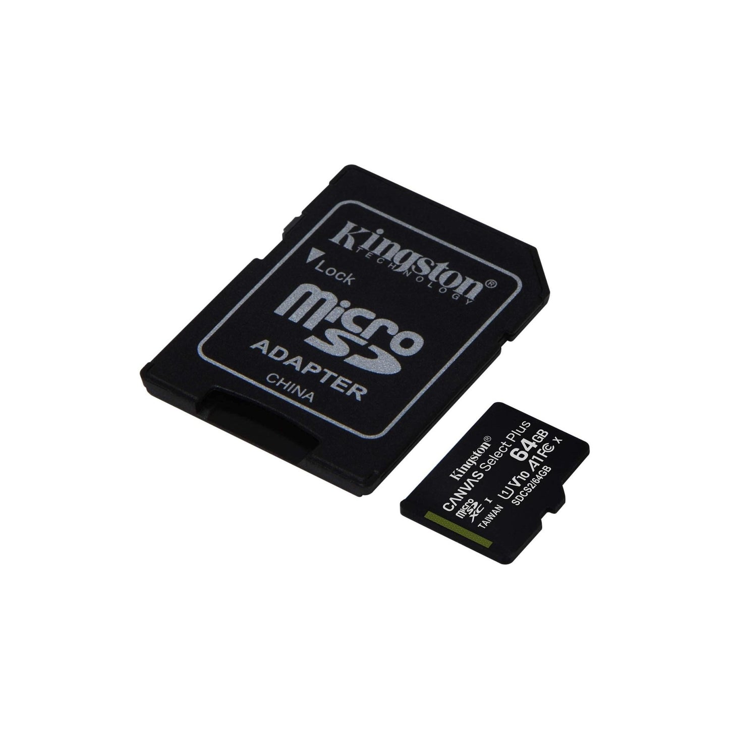 Kingston Canvas Select Plus microSDcard,64GB,Grijs - NLMAX
