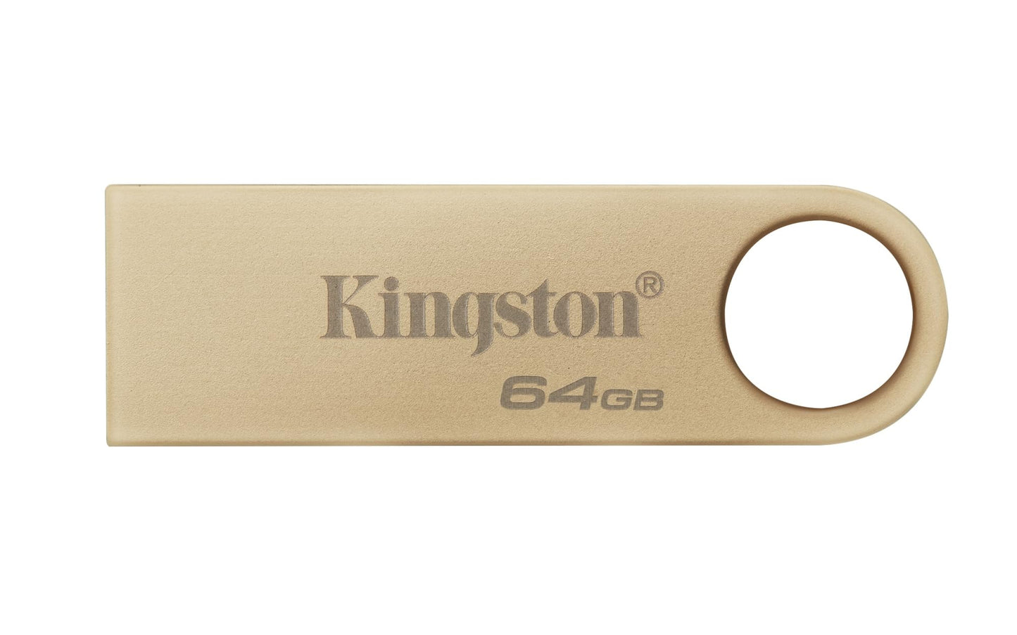 Kingston DataTraveler SE9 Gen 3-64GB - 220MB/s lettura - Metal - USB 3.2 Gen 1 -Gouden - NLMAX