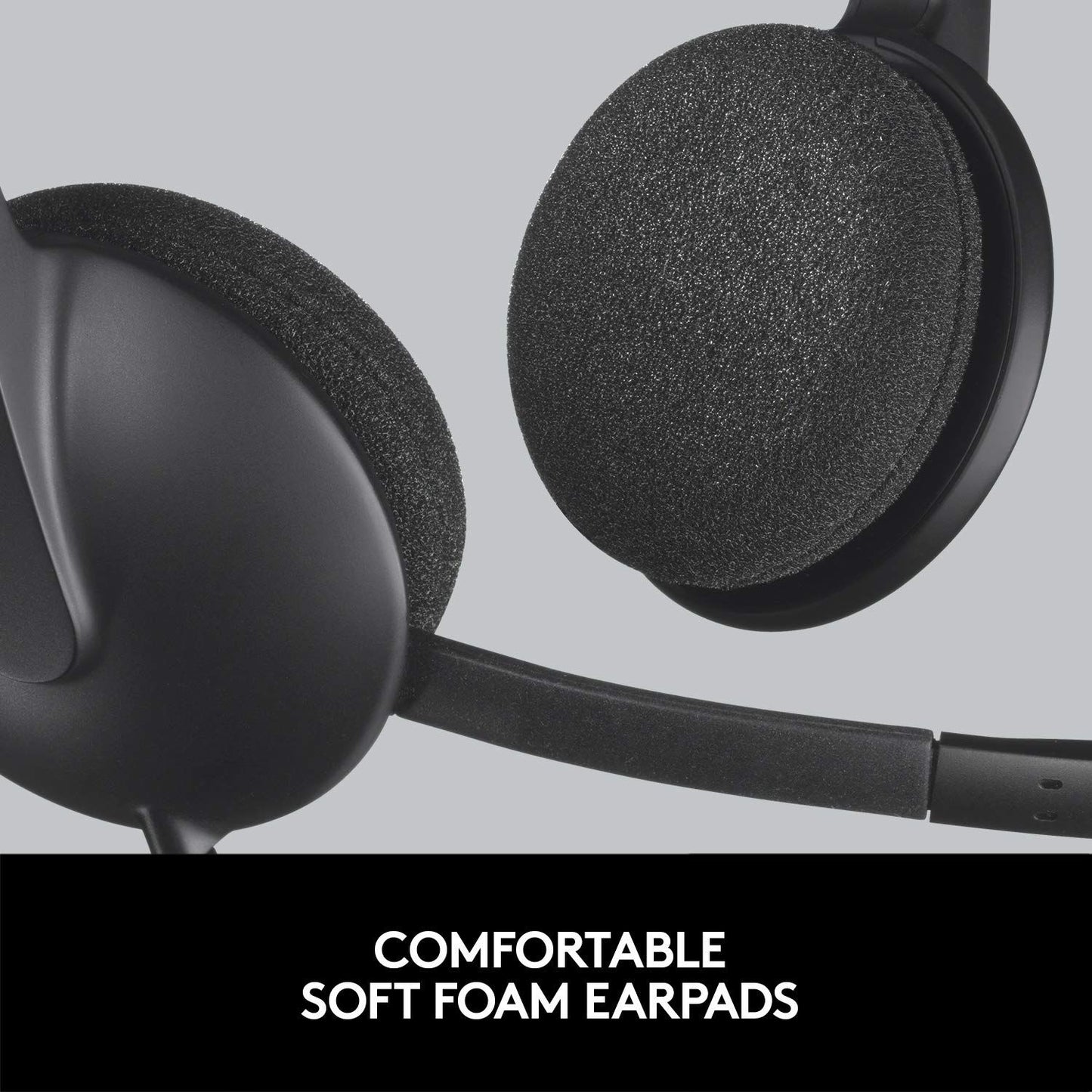 Logitech USB Headset H340, Stereo, USB Headset voor Windows en Mac - Zwart - NLMAX