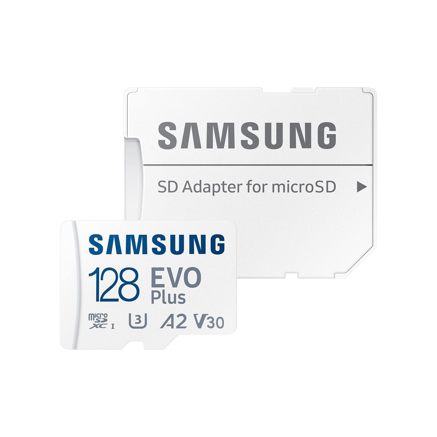 Samsung MicroSD-geheugenkaart Evo Plus 128 GB SDXC U3 klasse 10 A2 130MB/s met adapter versie 2021 (MB-MC128KA/EU) - NLMAX