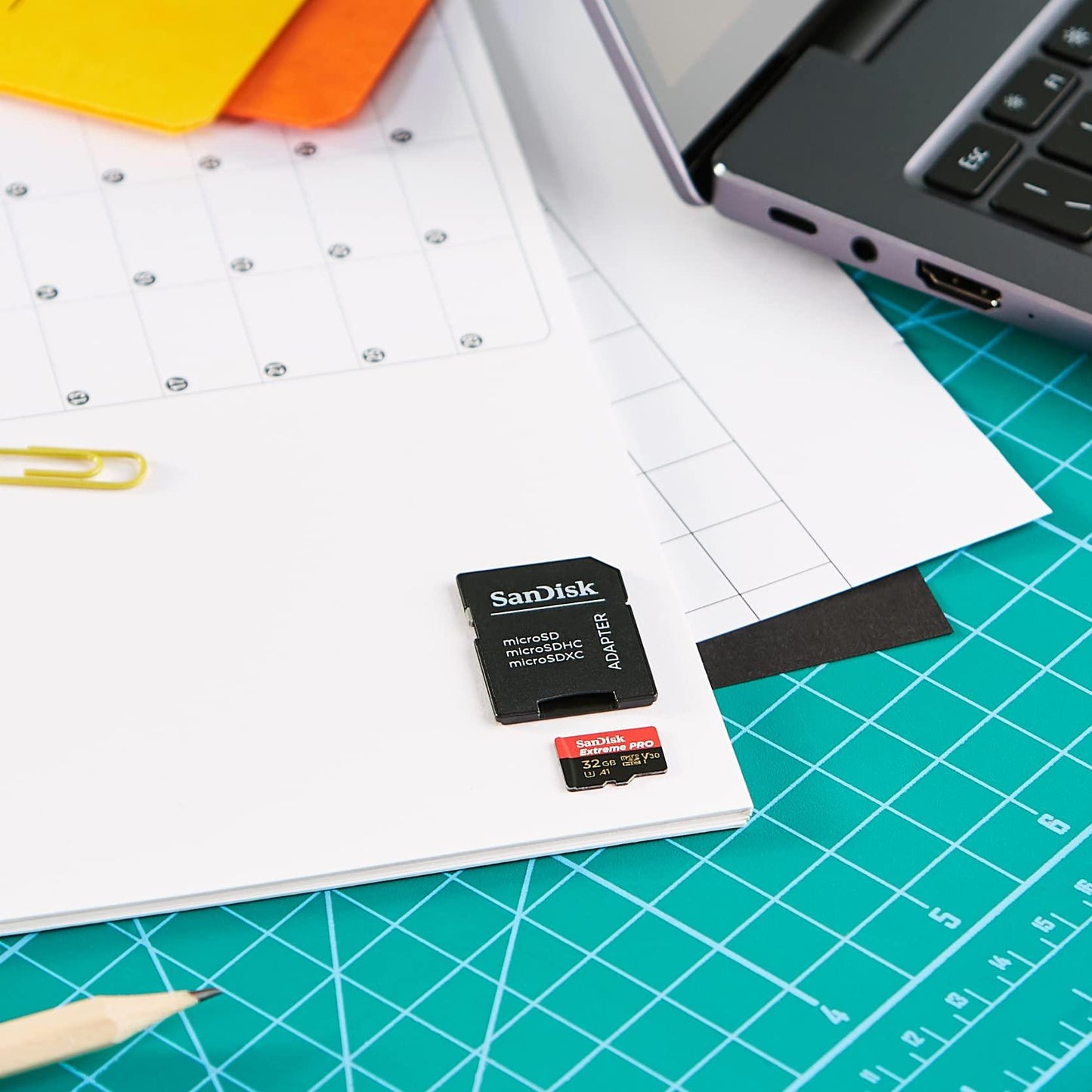 SanDisk Extreme PRO 32 GB MicroSDHC UHS‐I‐Kaart Met SD-Adapter (A1 App Performance, 2 Jaar RescuePRO Deluxe Software, Leessnelheden Tot 100 MB/s, Class 10, UHS-I, U3, V30, 30 Jaar Garantie) Zwart - NLMAX