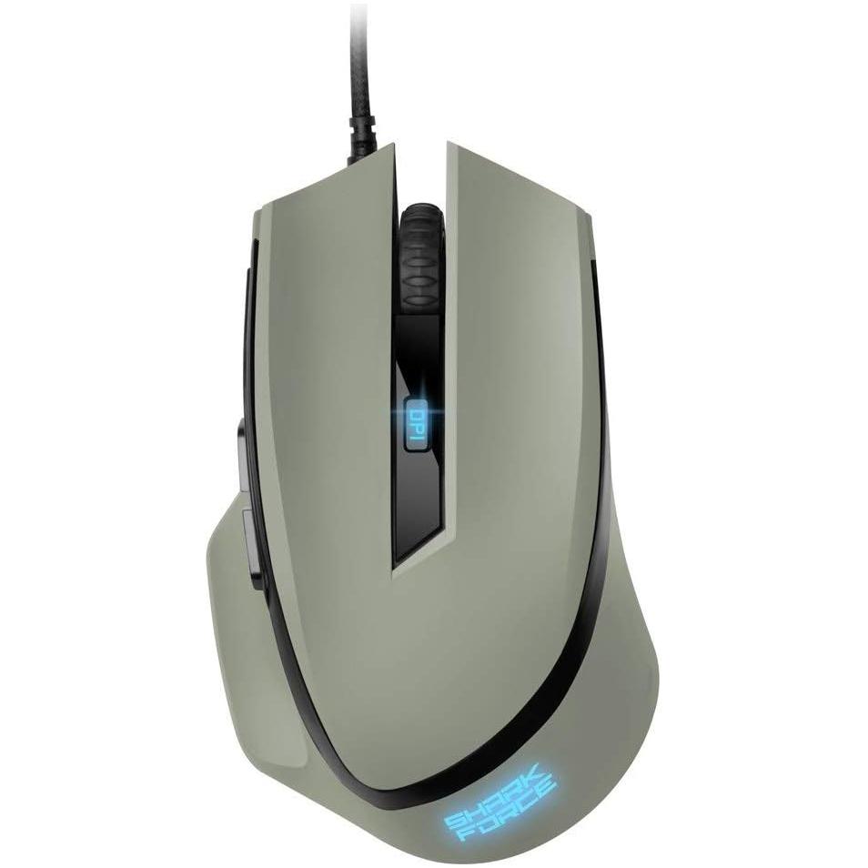 Sharkoon, USB, Shark Force II grijs, gaming muis, 4044951030453 - NLMAX