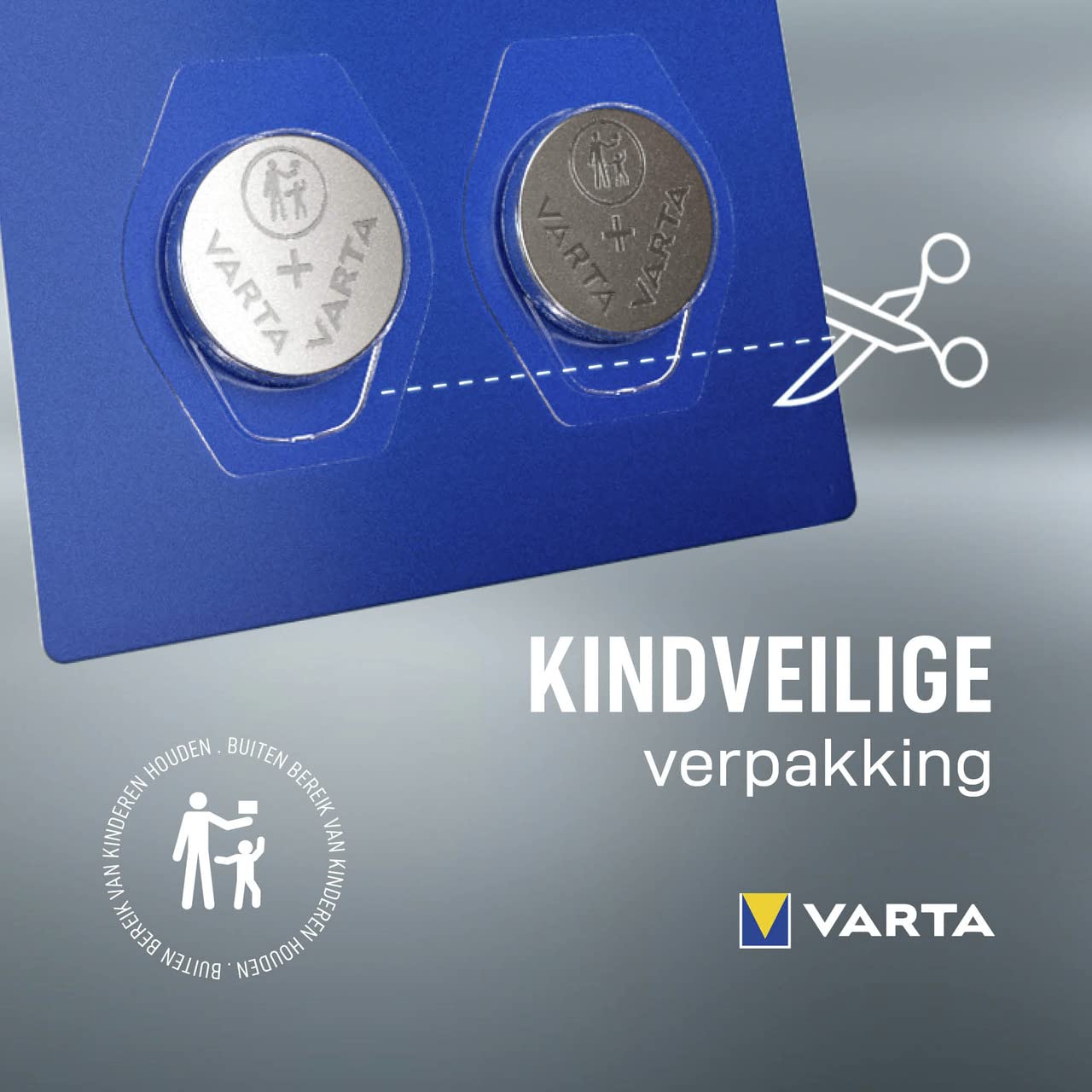 Varta batterijen Electronics CR2016 Lithium knoopcel verpakking met 2 stuks knoopcellen in originele blisterverpakking met 2 stuks - NLMAX