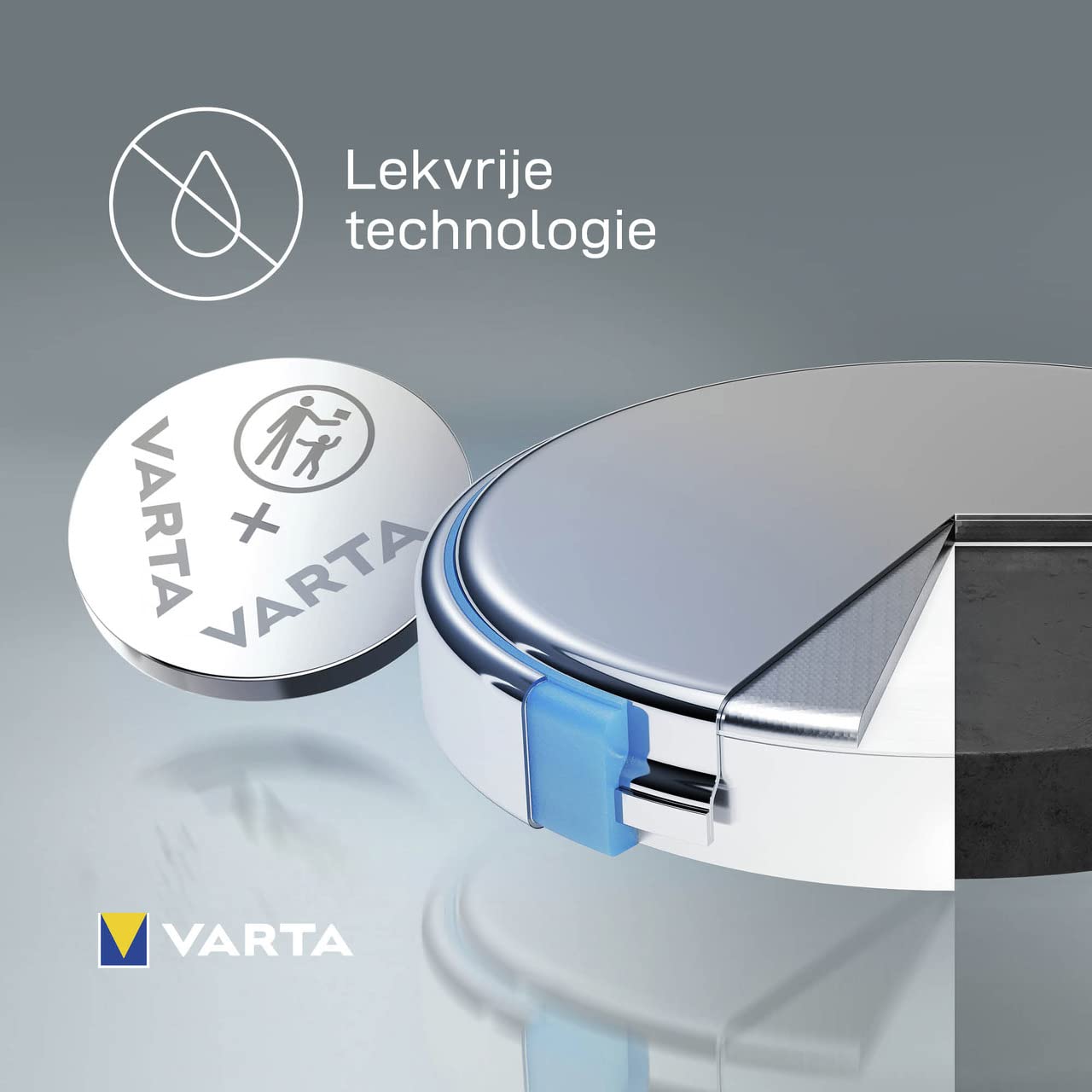 Varta batterijen Electronics CR2016 Lithium knoopcel verpakking met 2 stuks knoopcellen in originele blisterverpakking met 2 stuks - NLMAX