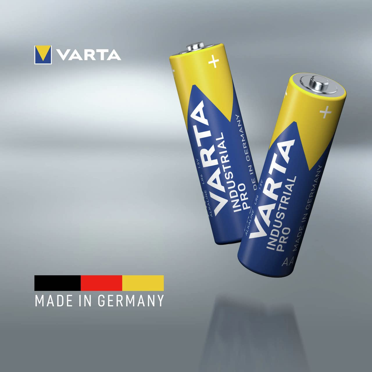 Varta Industrial Pro Battery AAA 40 pieces frustration-free. blue (bright blue) - NLMAX