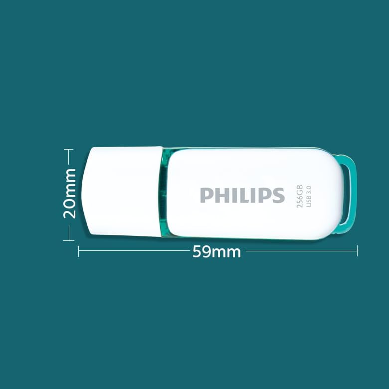 Philips Snow Edition Super Speed 3.0 USB flash drive 8 GB voor PC, laptop, computer, leessnelheid tot 100 MB/s