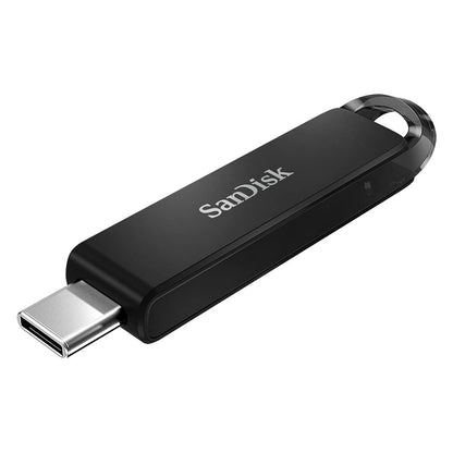 SanDisk Ultra USB Type-C Flash Drive 128GB (For USB Type-C Computers, Smartphones And Tablets, Read Speeds Up To 150MB/s, SanDisk SecureAccess Software, RescuePRO Deluxe Software, Back-Up Function)