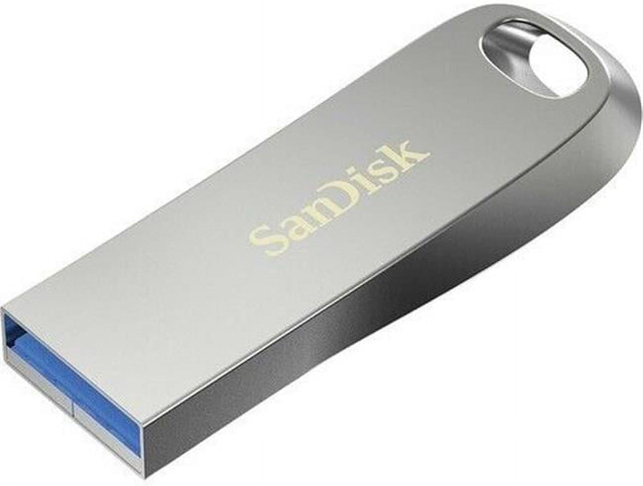 SanDisk Ultra Luxury USB 3.2 Flash Drive 32GB (USB 3.0 Gen 1, Read Speeds Up to 150MB/s, Password Protection, RescuePRO Deluxe Software)