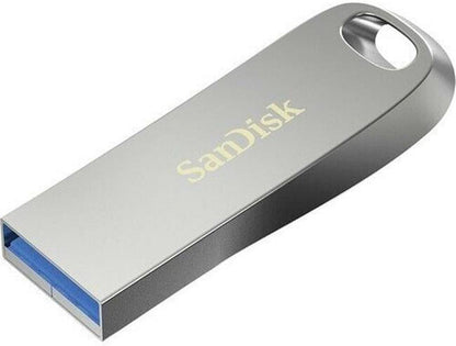 SanDisk Ultra Luxury USB 3.2 Flash Drive 32GB (USB 3.0 Gen 1, Read Speeds Up to 150MB/s, Password Protection, RescuePRO Deluxe Software)