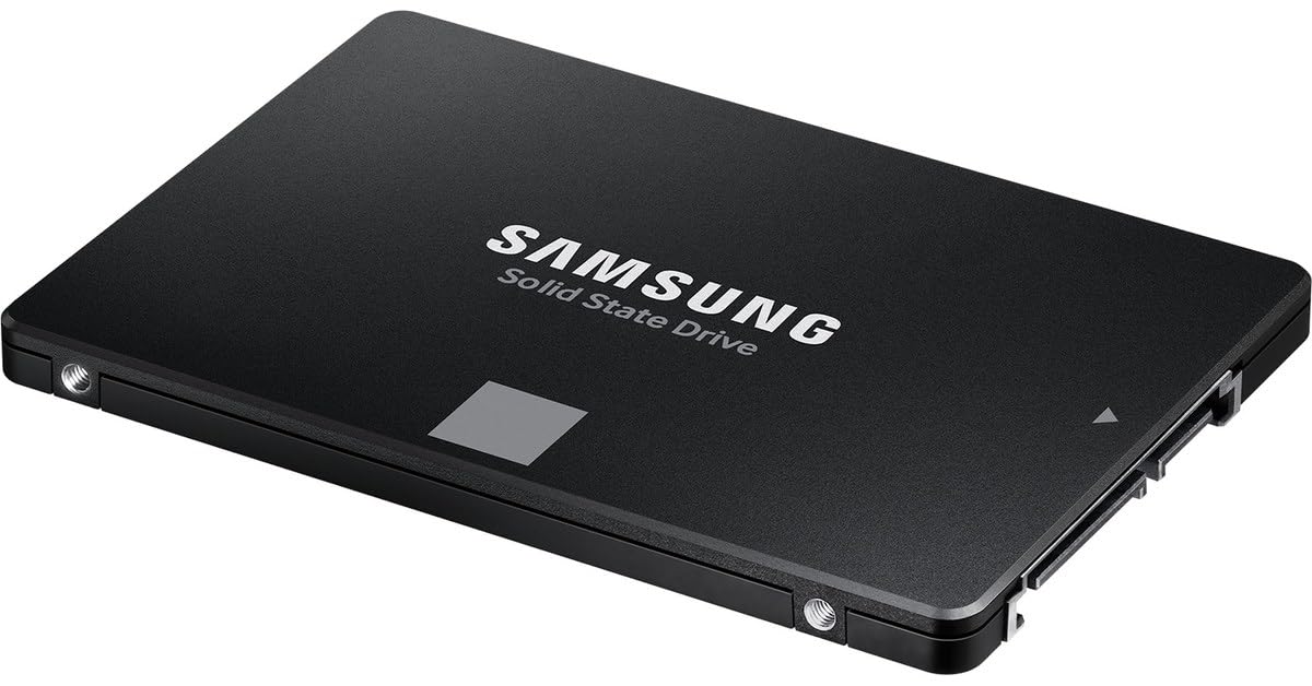 Samsung SSD 870 EVO, 1 TB, Form Factor 2.5", Intelligent Turbo Write, Magician 6 Software, Black (Internal SSD)