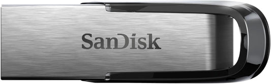 SanDisk Ultra Flair USB 3.0 Flash Drive 32 GB (Robuuste En Stijlvolle Metalen Behuizing, Wachtwoordbeveiliging, 150 MB/s Lezen) Blauw