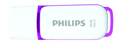 Philips Snow Edition Super Speed 3.0 USB flash drive 64 GB voor PC, laptop, computer, leessnelheid tot 100 MB/s