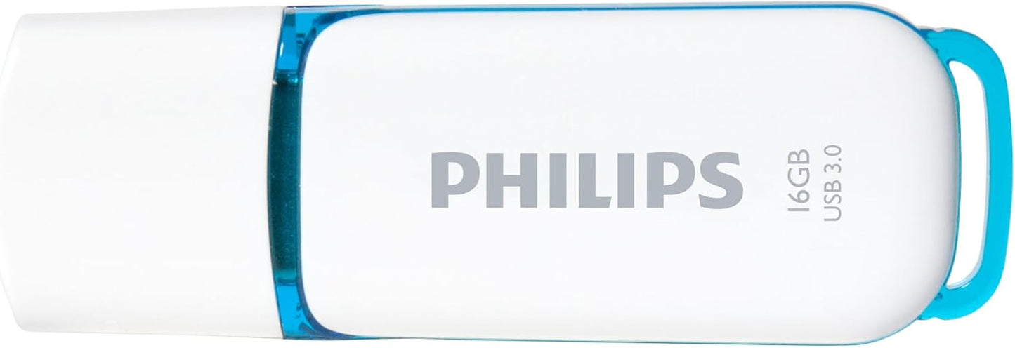 Philips Snow Edition Super Speed 3.0 USB flash drive 8 GB voor PC, laptop, computer, leessnelheid tot 100 MB/s