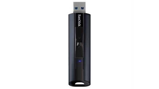 SanDisk Extreme PRO USB 3.2 Solid State-Flashdrive 256 GB (Draagbare En Betrouwbare, Leessnelheden Tot 420 MB/s, Behuizing Van Aluminium, Versleutelingssoftware) Zwart