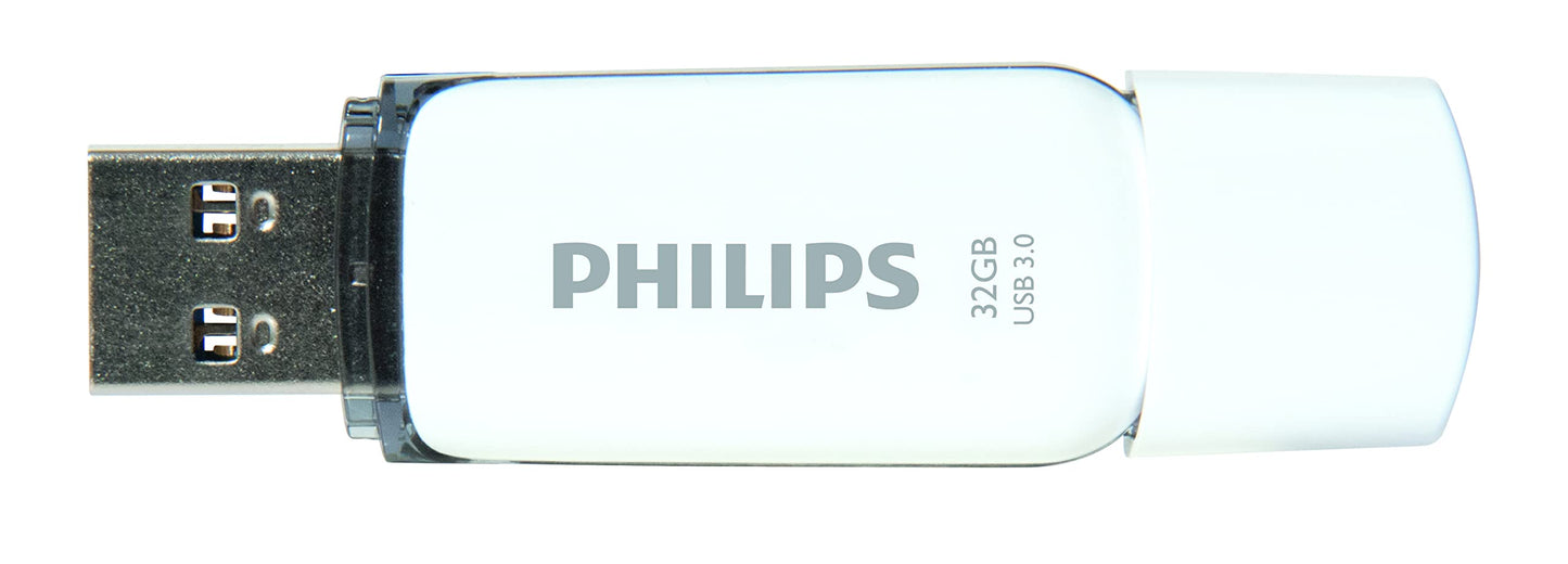 Philips Snow Edition Super Speed 3.0 USB Flash Drive 32GB for PC, Laptop, Computer, Read Speed up to 100MB/s
