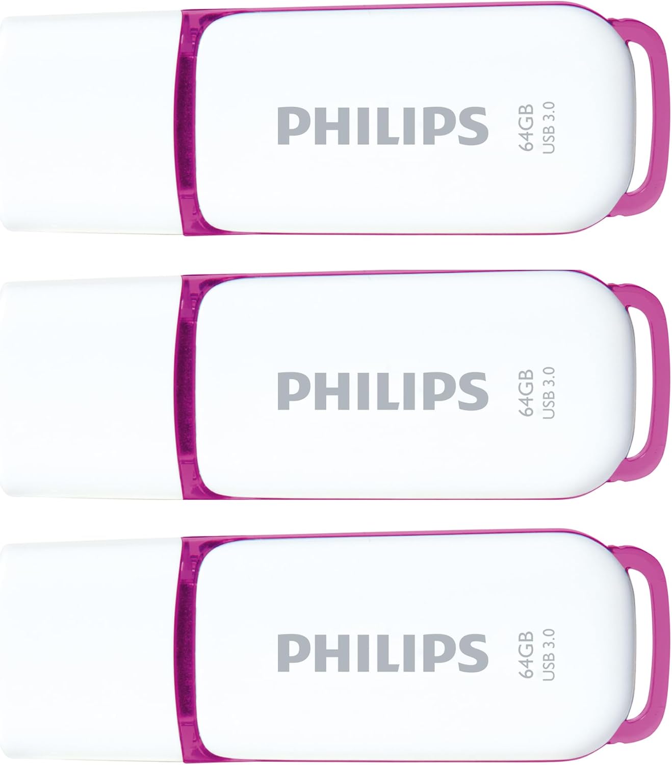 Philips Snow Edition Super Speed 3.0 USB flash drive 8 GB voor PC, laptop, computer, leessnelheid tot 100 MB/s