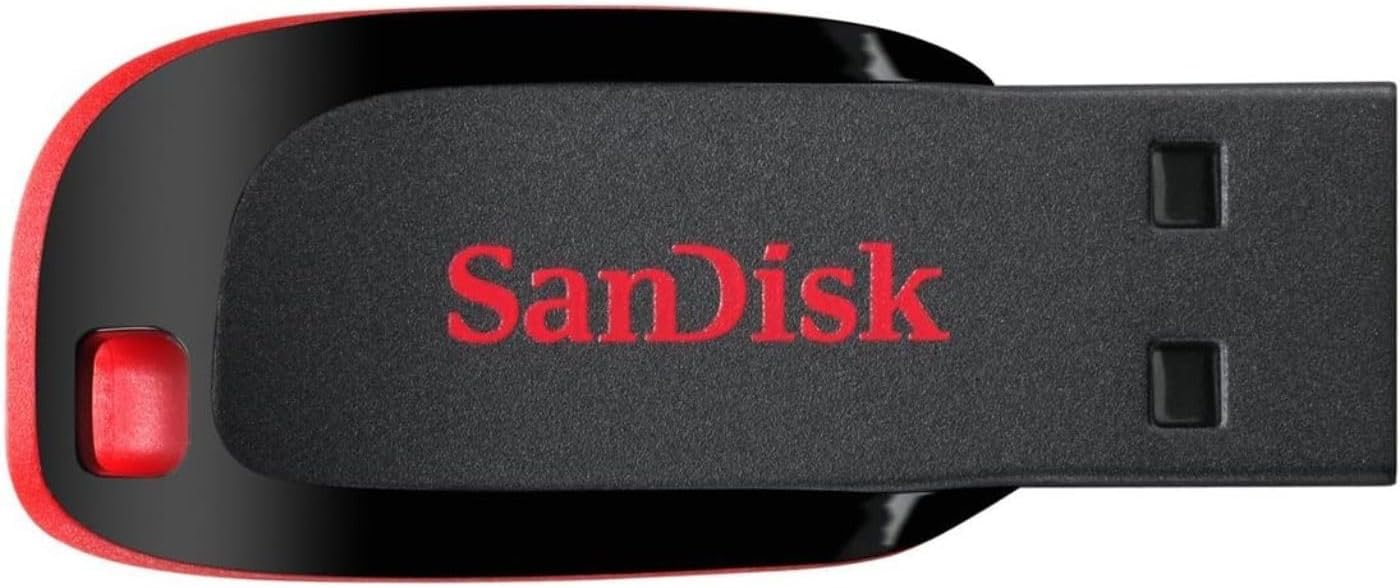 SanDisk 32GB Cruzer Blade USB 2.0 Flash Drive - Black