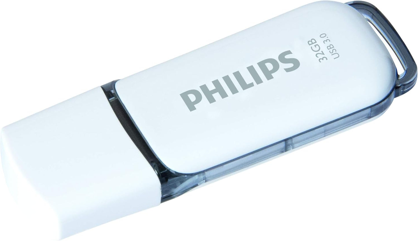 Philips Snow Edition Super Speed 3.0 USB flash drive 8 GB voor PC, laptop, computer, leessnelheid tot 100 MB/s