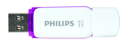 Philips Snow Edition Super Speed 3.0 USB flash drive 64 GB voor PC, laptop, computer, leessnelheid tot 100 MB/s