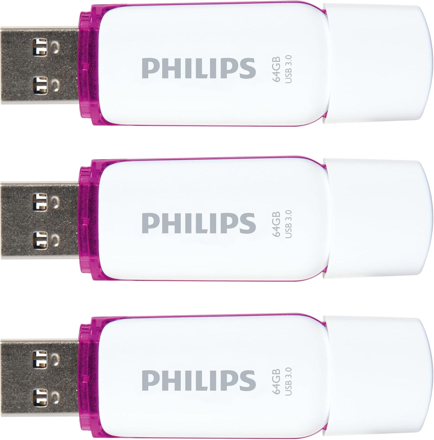 Philips Snow Edition Super Speed 3.0 USB flash drive 8 GB voor PC, laptop, computer, leessnelheid tot 100 MB/s