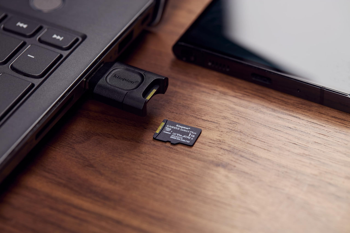 Kingston Canvas Select Plus microSD Geheugenkaart 512GB microSDXC Gen3 150MB/s A1 kaart + adapter - SDCS3/512GB