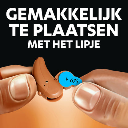 Duracell-batterijen voor gehoorapparaten maat 675 (6 stuks) tot 50% extra levensduur, eenvoudig te gebruiken, 100% recyclebare verpakking