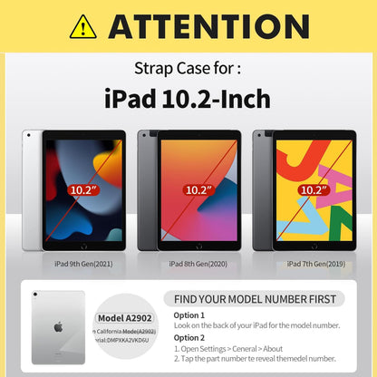 For iPad 9th Generation Case 10.2 Inch 2021, 8th Generation 2020, 7th Generation 2019, Rotatable Smart Cover with Auto Wake and Sleep, Gray