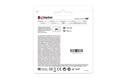 Kingston Canvas Select Plus MicroSD-kaart, SDCS2/256GB, Zwart