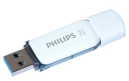 Philips Snow Edition Super Speed 3.0 USB Flash Drive 2x 32GB for PC, Laptop, Computer, Reading Speed up to 100MB/s
