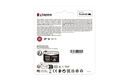Kingston Canvas Select Plus SD-geheugenkaart 64GB SDXC Gen3 100MB/s C10 UHS-I U1 V10 - SDS3/64GB