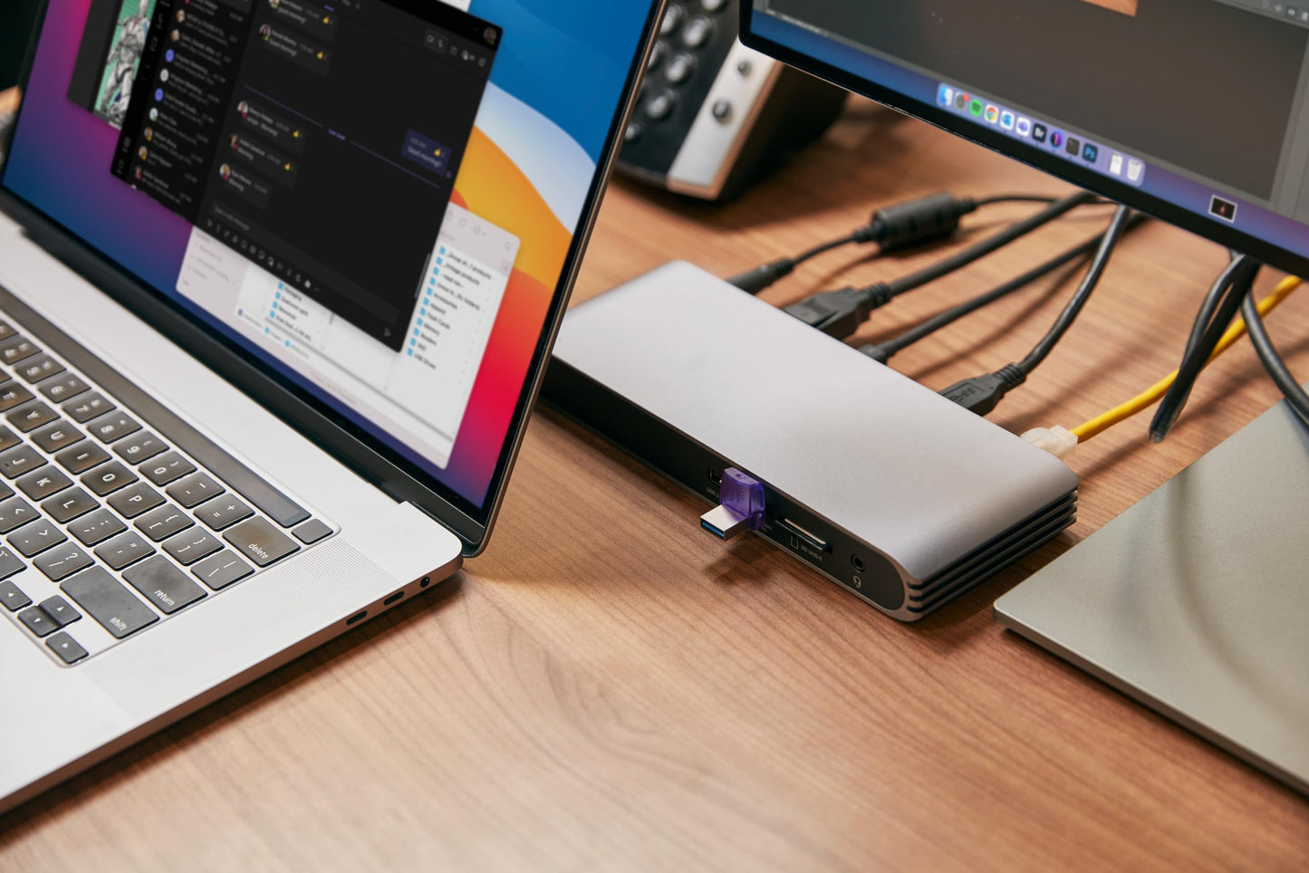 Kingston- Digital Media Product DTDUO3CG3/64GB 4GB DT MICRODUO 3C 200MB/S DUAL USB-A + USB-C,Paars + Zilver