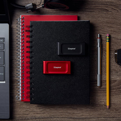 Kingston XS1000 2TB External SSD USB 3.2 Gen 2 Portable Solid State Drive Red -SXS1000R/2000G