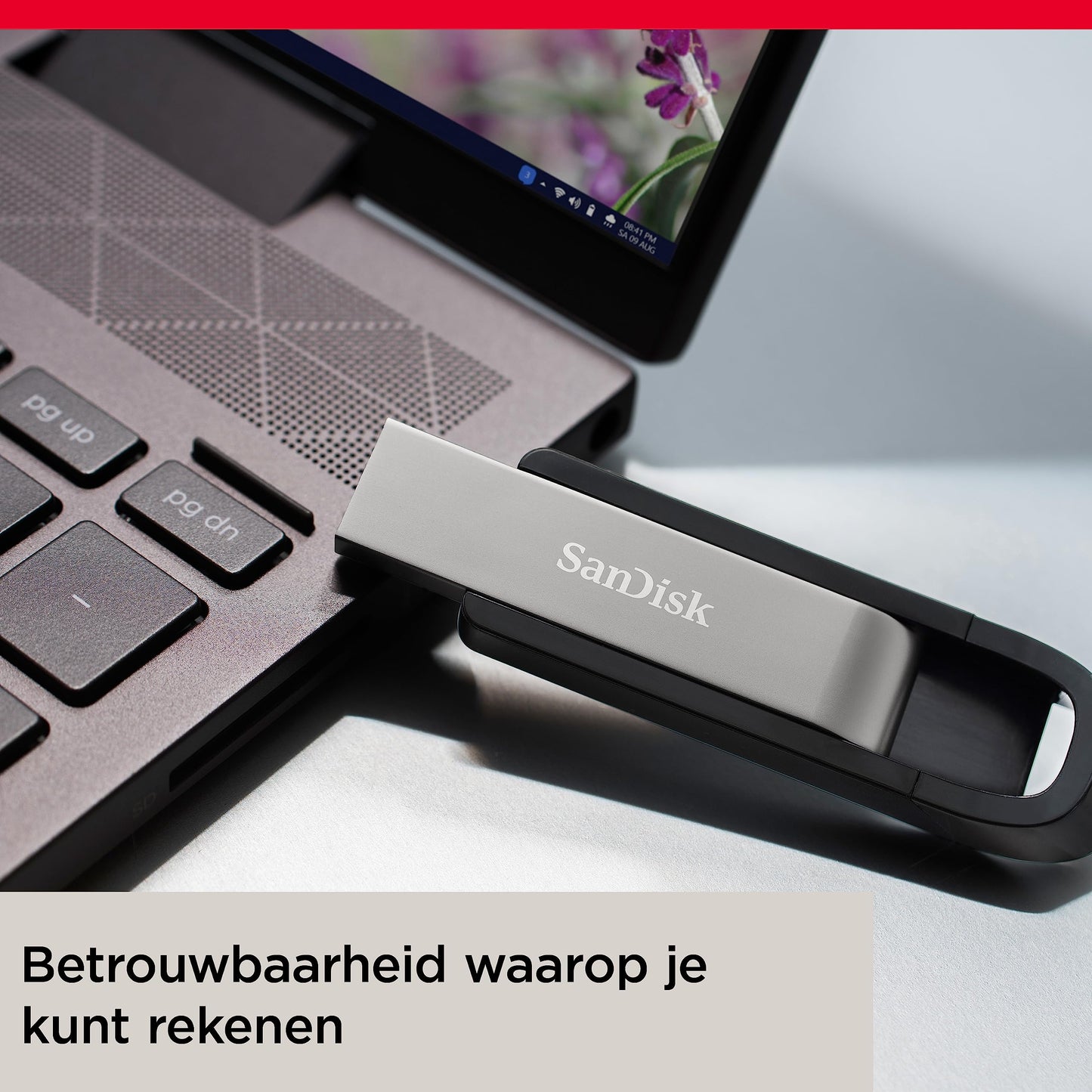 SanDisk Extreme Go USB Drive 256GB (Rugged Metal Design, RescuePRO Deluxe, SecureAcess Software, Read Speeds Up to 400MB/s, Write Speeds Up to 240MB/s)