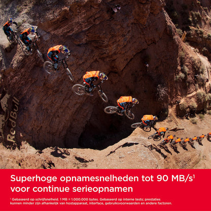 SanDisk Extreme SDXC UHS‐I‐Kaart 128 GB (RescuePRO Deluxe Software, Leessnelheden tot 180 MB/s, 4K UHD, Class 10, UHS-I, U3, V30) Goud
