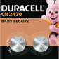 Duracell CR2032 Lithium - knoopcelbatterijen 3V (4 stuks) – Gaan tot 70% Langer Mee – Babyveilige Technologie – Aanbevolen voor Gebruik in Apple AirTag – Babyveilige Verpakking - NLMAX