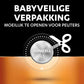 Duracell CR2032 Lithium - knoopcelbatterijen 3V (4 stuks) – Gaan tot 70% Langer Mee – Babyveilige Technologie – Aanbevolen voor Gebruik in Apple AirTag – Babyveilige Verpakking - NLMAX