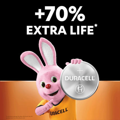 Duracell CR2032 Lithiumbatterijen, 10 stuks (2 blisterverpakkingen van 5 batterijen) - NLMAX