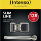 Intenso Slim Line USB - stick 16 GB USB 3.0 Zwart 3532470 - NLMAX