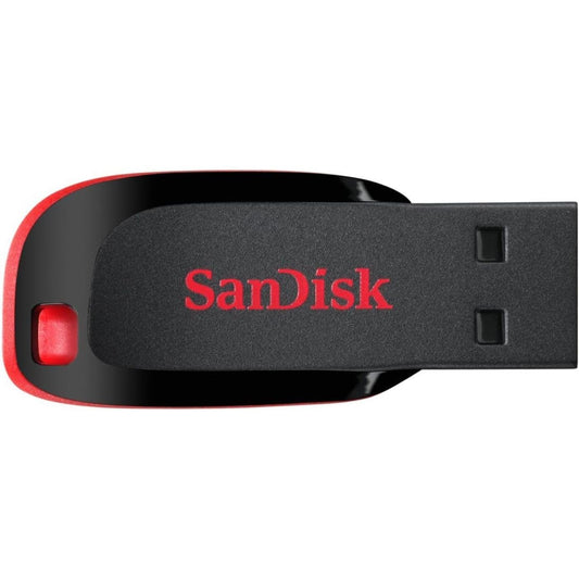 SanDisk Cruzer Blade USB 2.0 Flash Drive - Black - NLMAX
