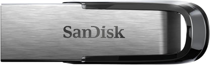 SanDisk Ultra Flair USB 3.0 Flash Drive 16 GB (Robuuste En Stijlvolle Metalen Behuizing, Wachtwoordbeveiliging, 150 MB/s Lezen) Zwart - NLMAX