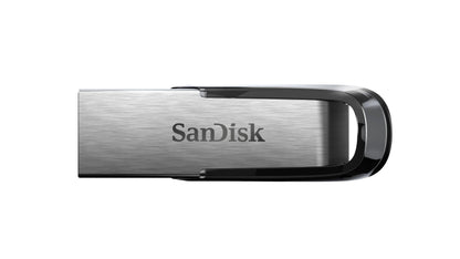 SanDisk Ultra Flair USB 3.0 Flash Drive 16 GB (Robuuste En Stijlvolle Metalen Behuizing, Wachtwoordbeveiliging, 150 MB/s Lezen) Zwart - NLMAX