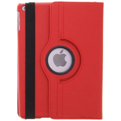 Apple iPad 10.2 (2019) Rood 360 graden draaibare hoesje - Book Case Tablethoes - NLMAX