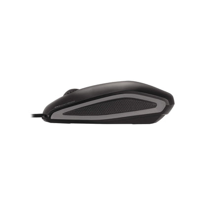 CHERRY GENTIX SILENT, bedrade muis, stille designmuis zonder klik, perfecte ergonomie, nauwkeurige sensor, zwart - NLMAX