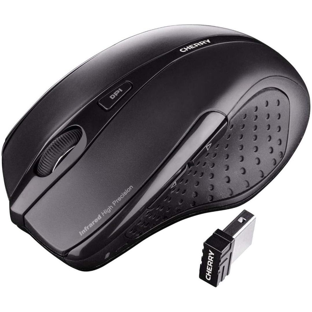 Cherry JW-T0100 draadloze muis USB zwart Single effen - NLMAX